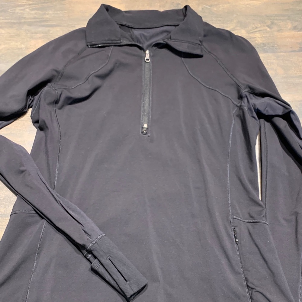 Lululemon quarter zip black